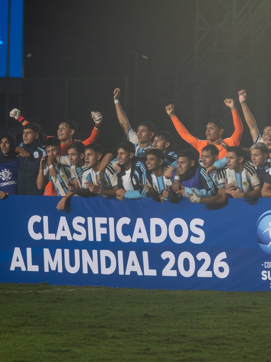 Bajo un temporal, la Selección Argentina aseguró su clasificación al Mundial Sub-17&nbsp;2026