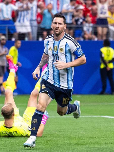 Messi se convirtió en el máximo goleador en la historia de los&nbsp;Mundiales
