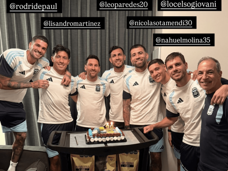 La sorpresa con la que Lionel Messi comenzó su cumpleaños número&nbsp;39